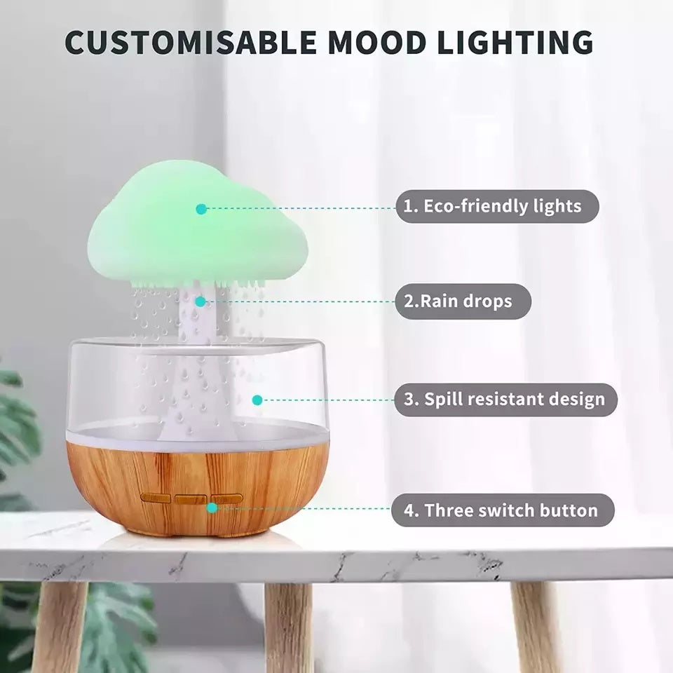 RainCloud Glow Humidifier 400ml