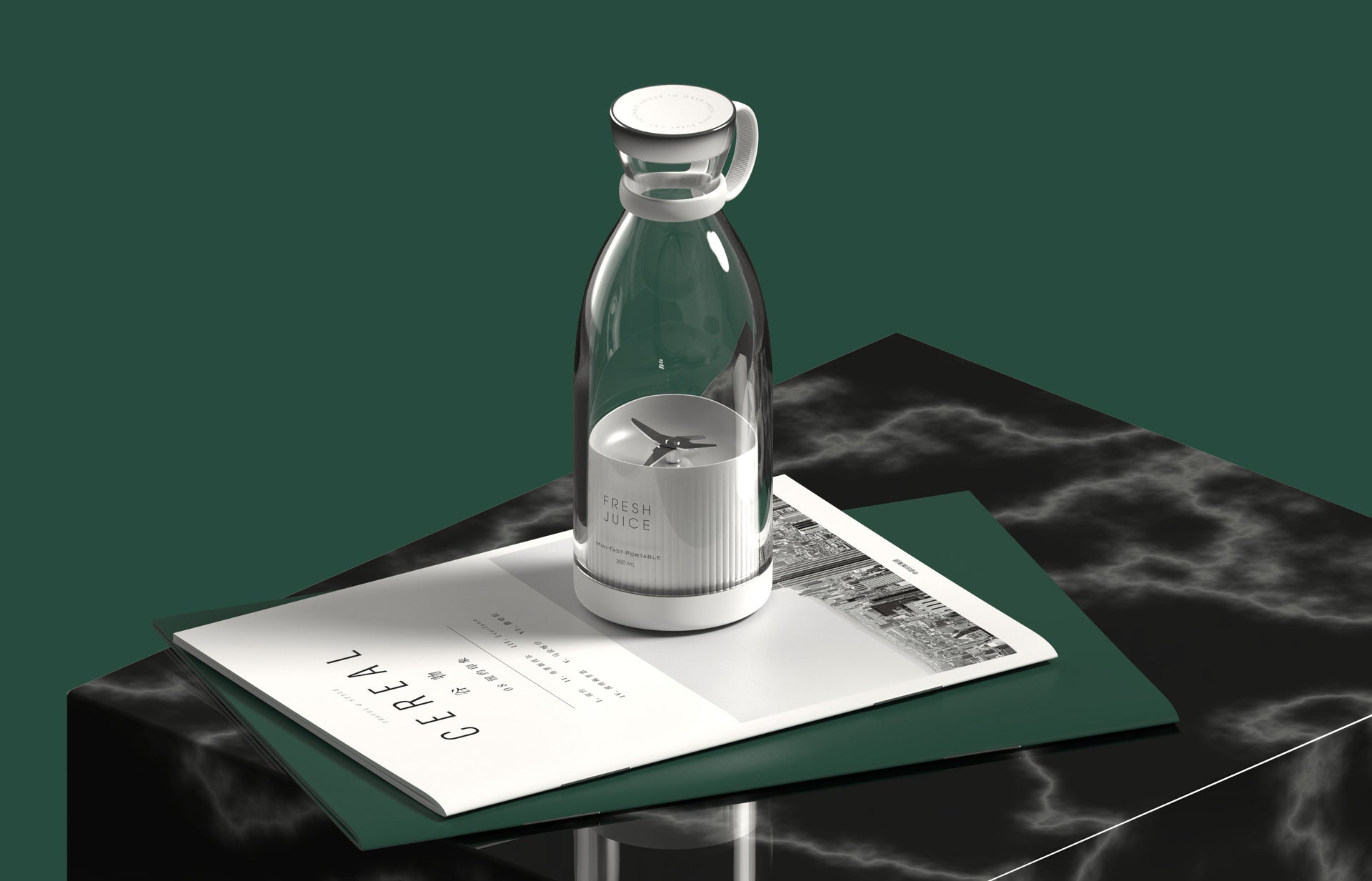 BlendGo 350 Portable USB Rechargeable Blender