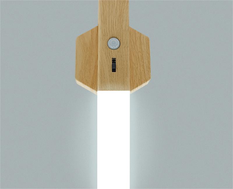 SmartSense Wooden Motion LED Night Lamp