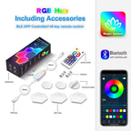 Graffiti Hex Smart Honeycomb Wall Lamp