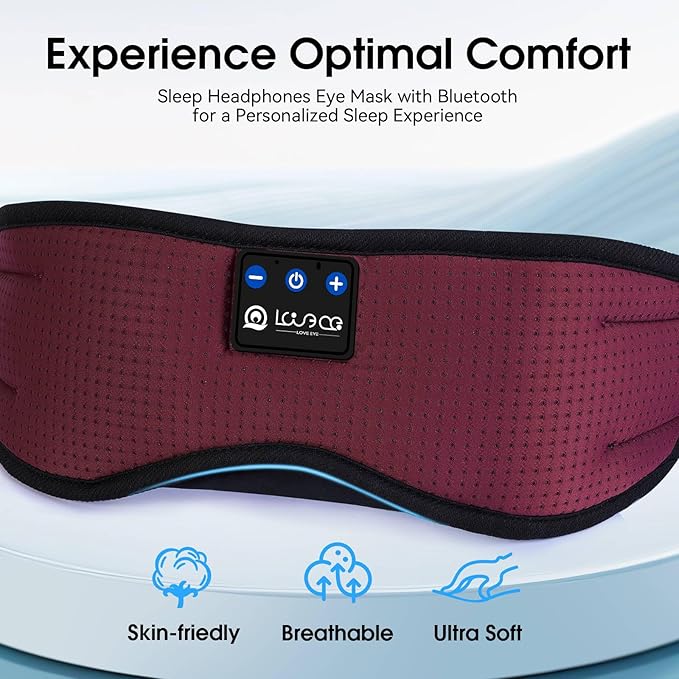 AuraRest Bluetooth Sleep Eye Care Mask