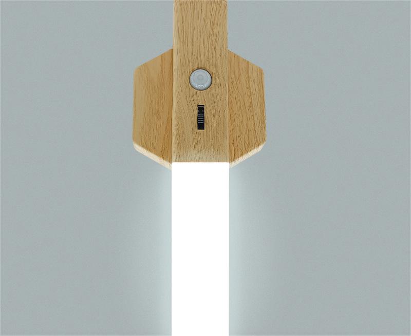 SmartSense Wooden Motion LED Night Lamp