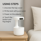Anti-Gravity Water Drop Aroma Diffuser – Relaxing Mist & Ambient Glow