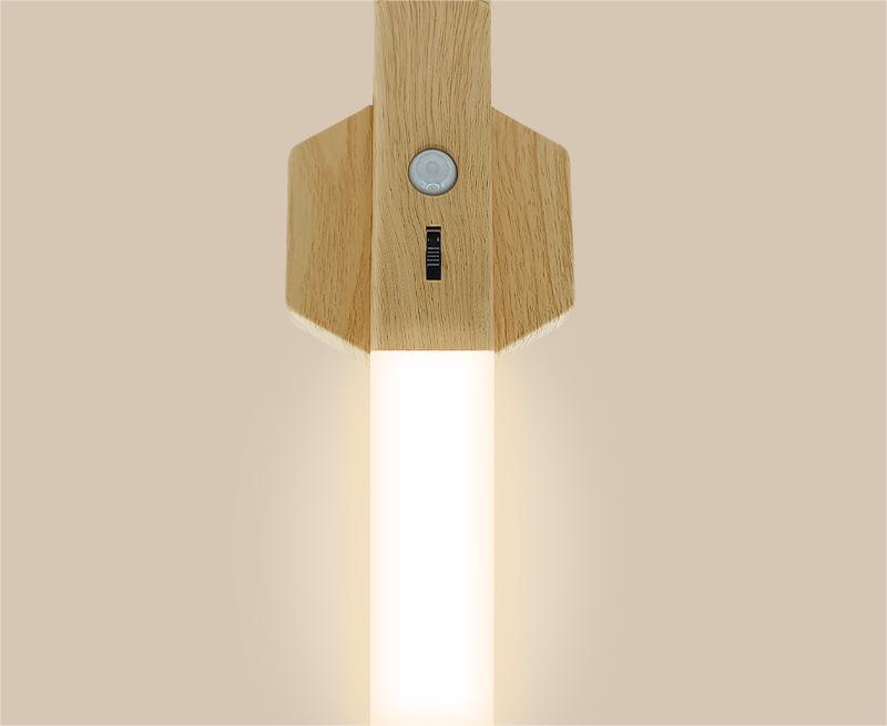 SmartSense Wooden Motion LED Night Lamp