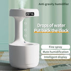 Anti-Gravity Water Drop Aroma Diffuser – Relaxing Mist & Ambient Glow